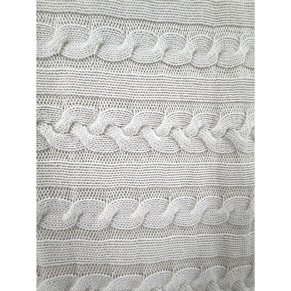 Lauren Ralph Lauren Boatneck Cable Knit Sweater In Ivory Size XXL Classic Layer - Picture 2 of 9